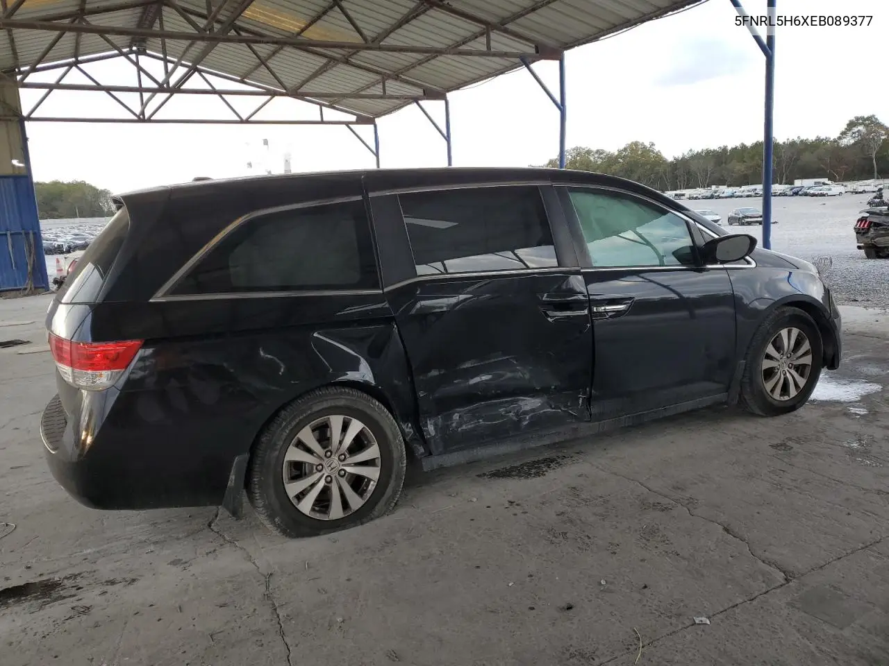 5FNRL5H6XEB089377 2014 Honda Odyssey Exl