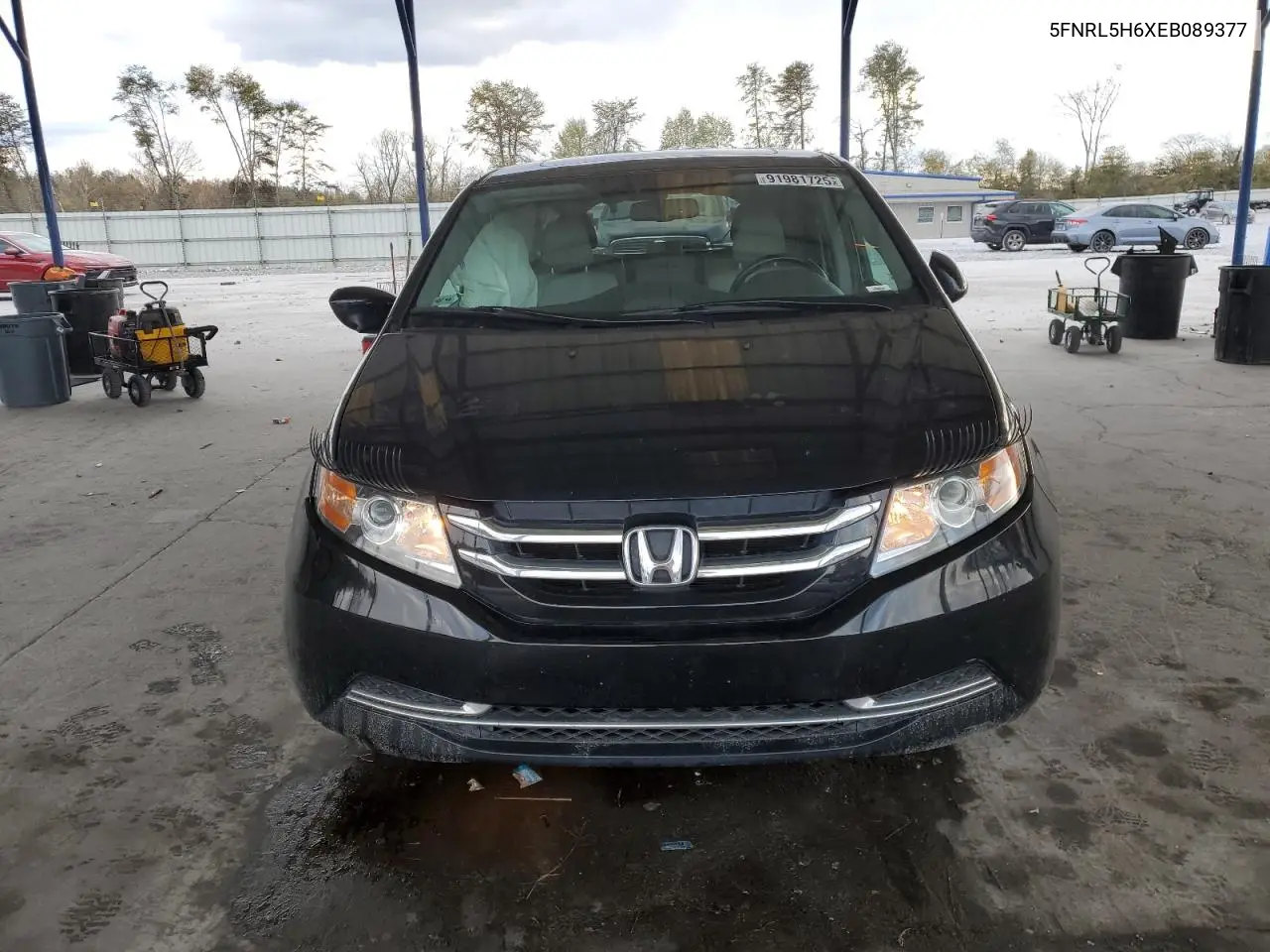 5FNRL5H6XEB089377 2014 Honda Odyssey Exl