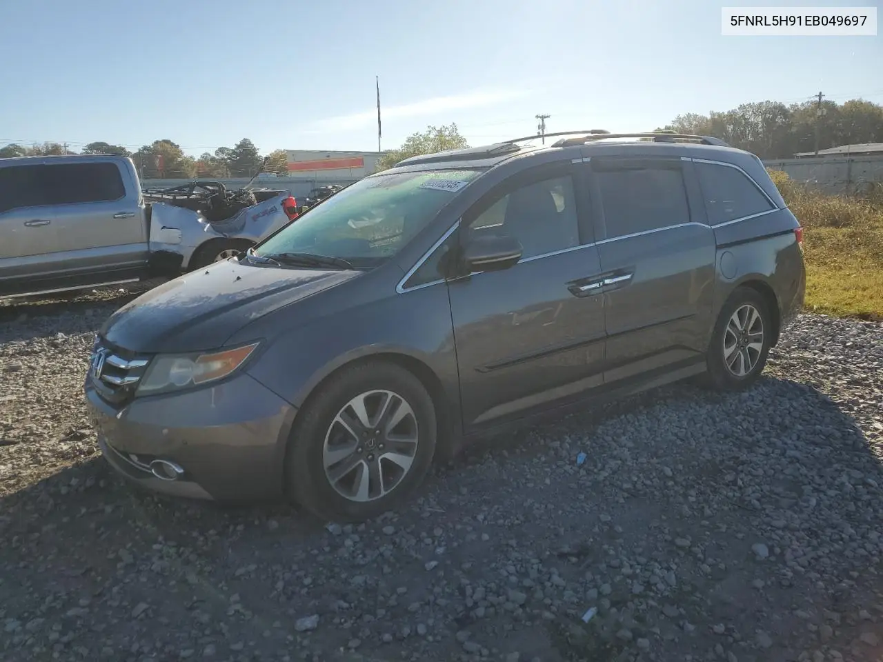 5FNRL5H91EB049697 2014 Honda Odyssey Touring