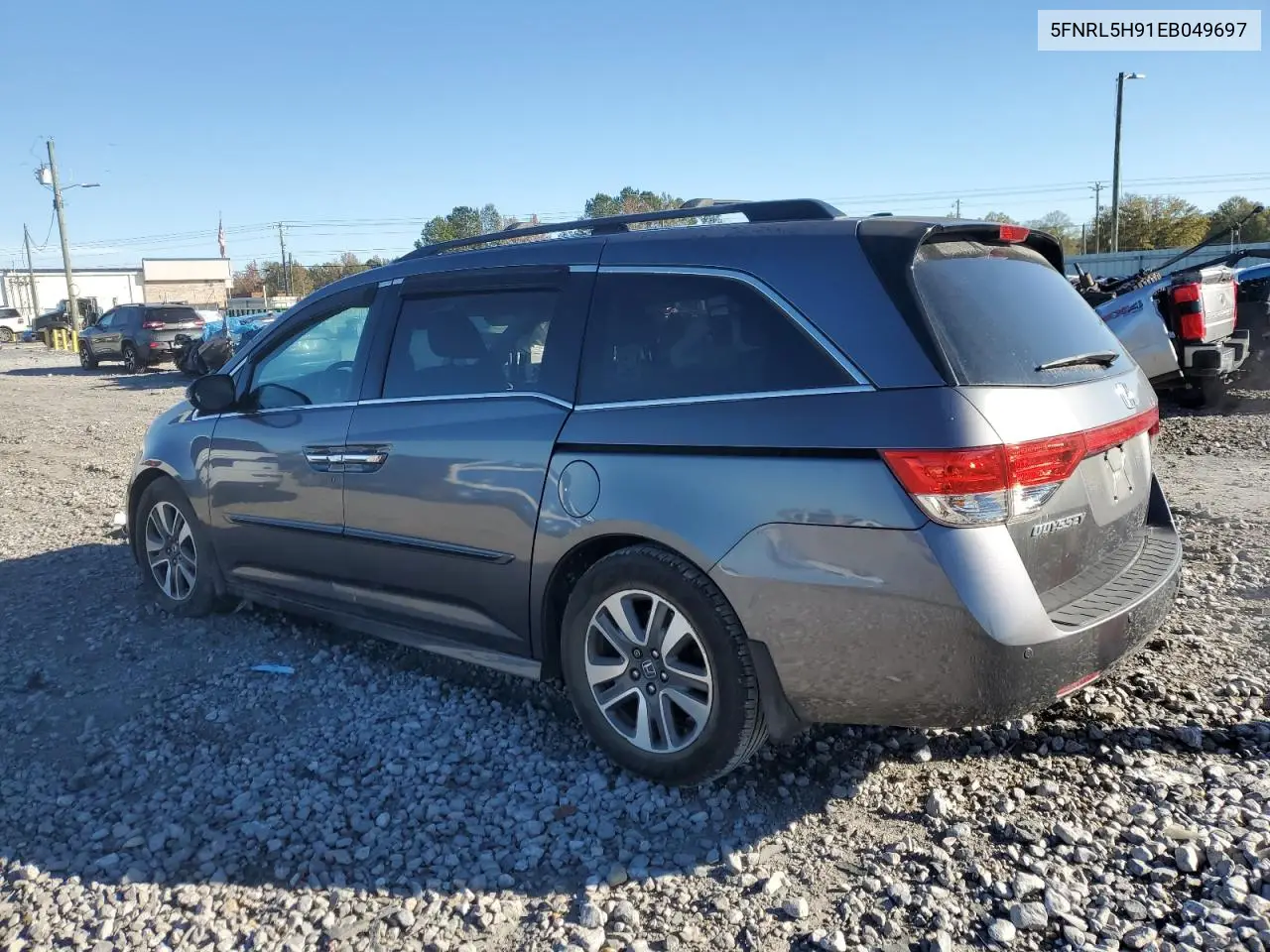 5FNRL5H91EB049697 2014 Honda Odyssey Touring