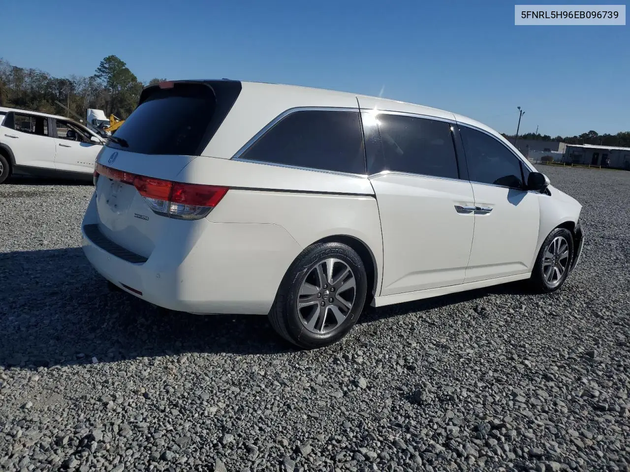 5FNRL5H96EB096739 2014 Honda Odyssey Touring