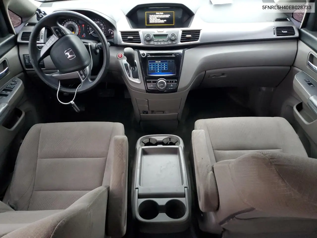 5FNRL5H40EB028733 2014 Honda Odyssey Ex
