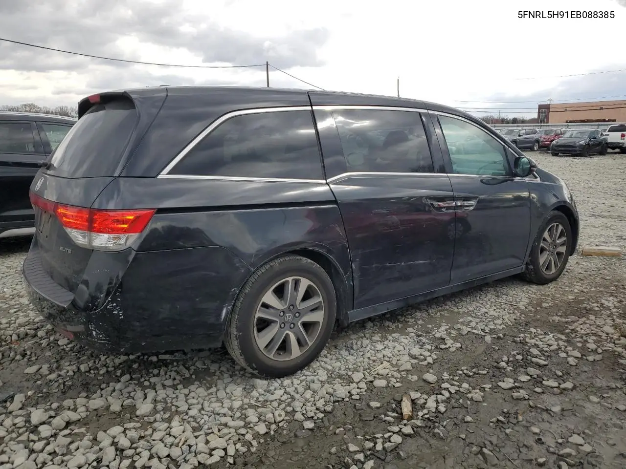 5FNRL5H91EB088385 2014 Honda Odyssey Touring