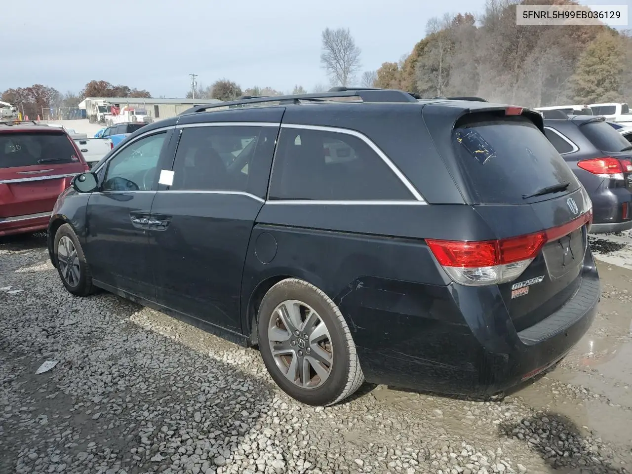 5FNRL5H99EB036129 2014 Honda Odyssey Touring