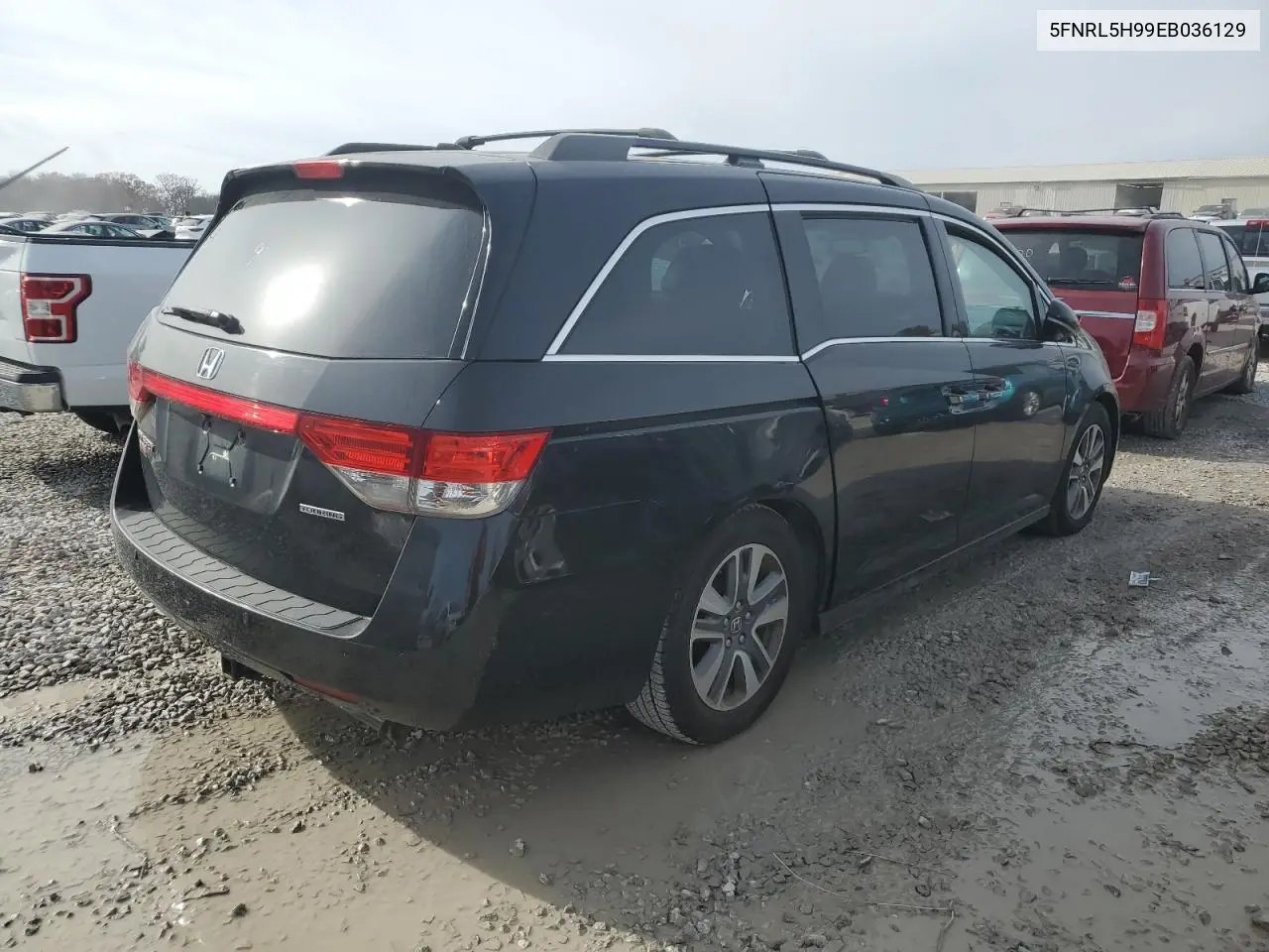 5FNRL5H99EB036129 2014 Honda Odyssey Touring