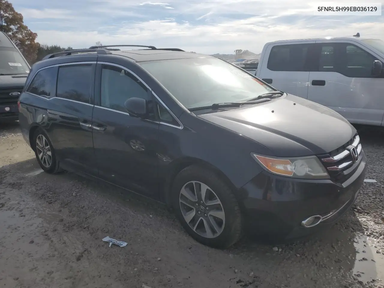 5FNRL5H99EB036129 2014 Honda Odyssey Touring