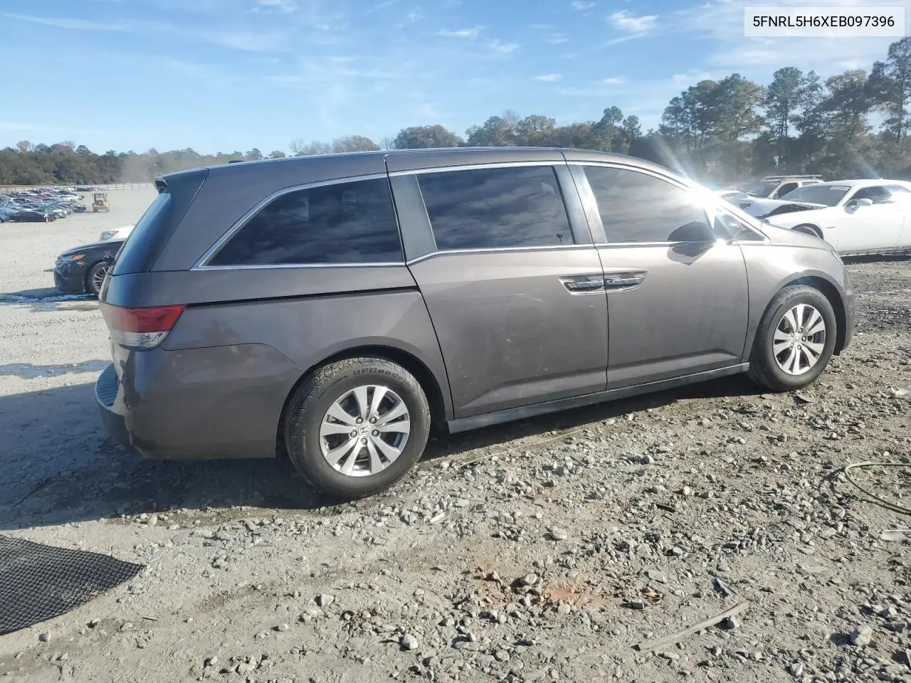 5FNRL5H6XEB097396 2014 Honda Odyssey Exl