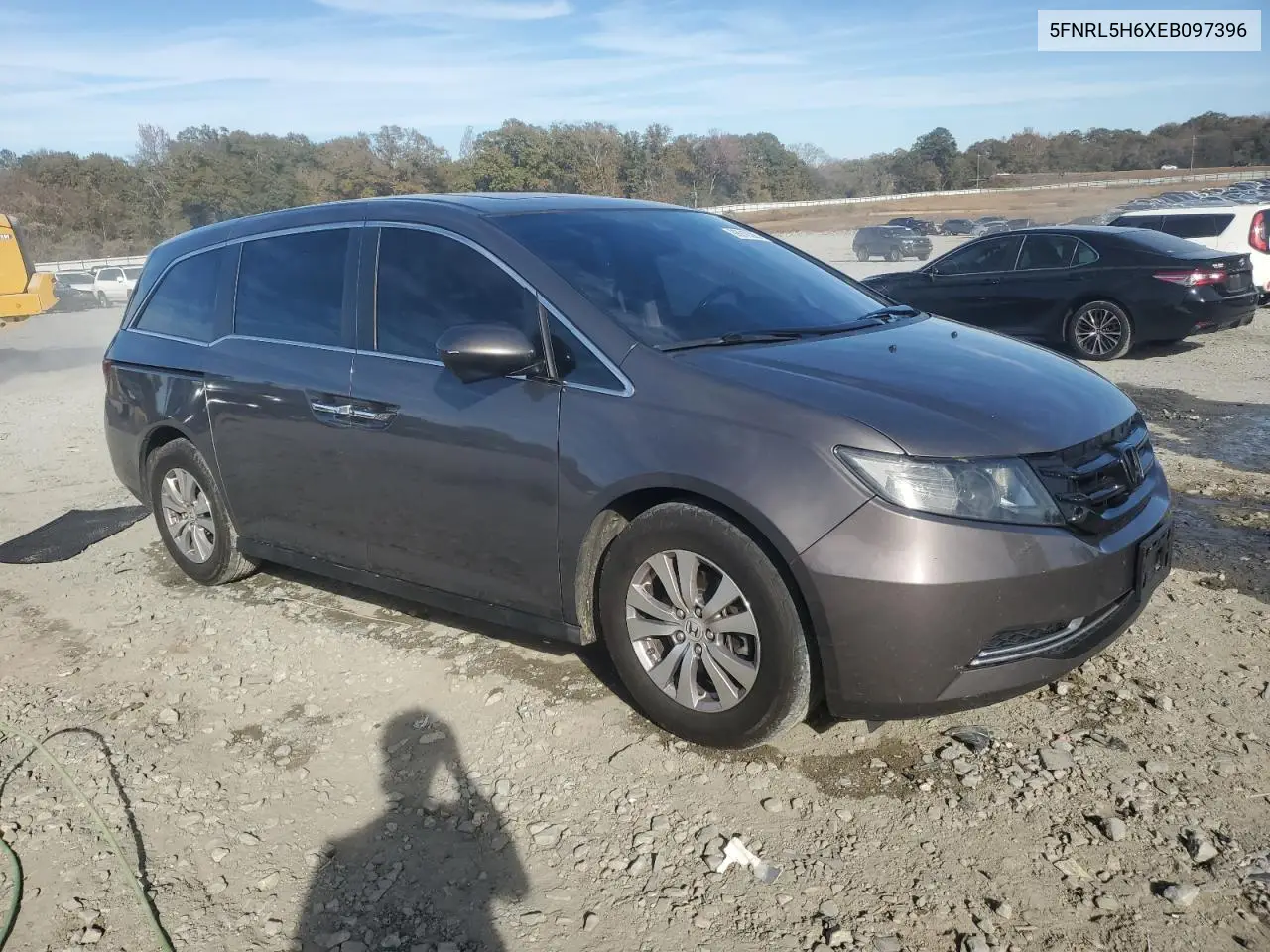 5FNRL5H6XEB097396 2014 Honda Odyssey Exl
