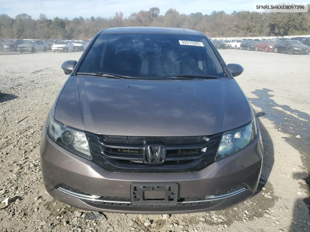 5FNRL5H6XEB097396 2014 Honda Odyssey Exl