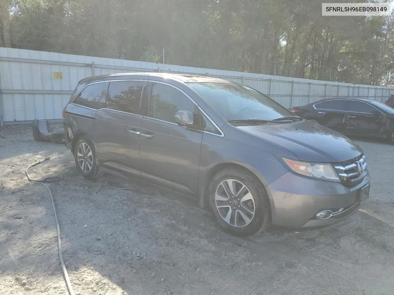 5FNRL5H96EB098149 2014 Honda Odyssey Touring