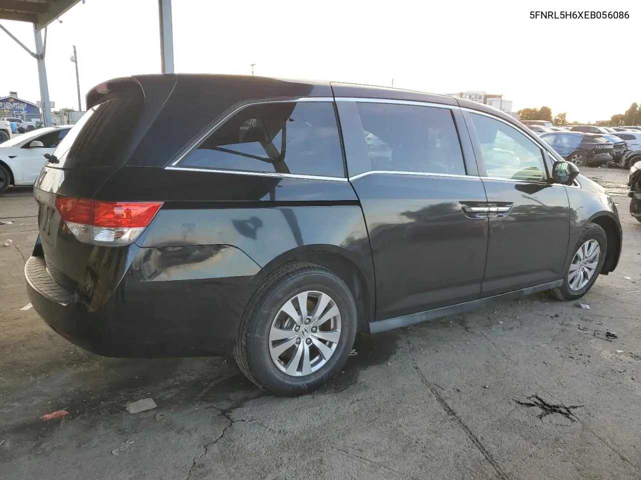 5FNRL5H6XEB056086 2014 Honda Odyssey Exl