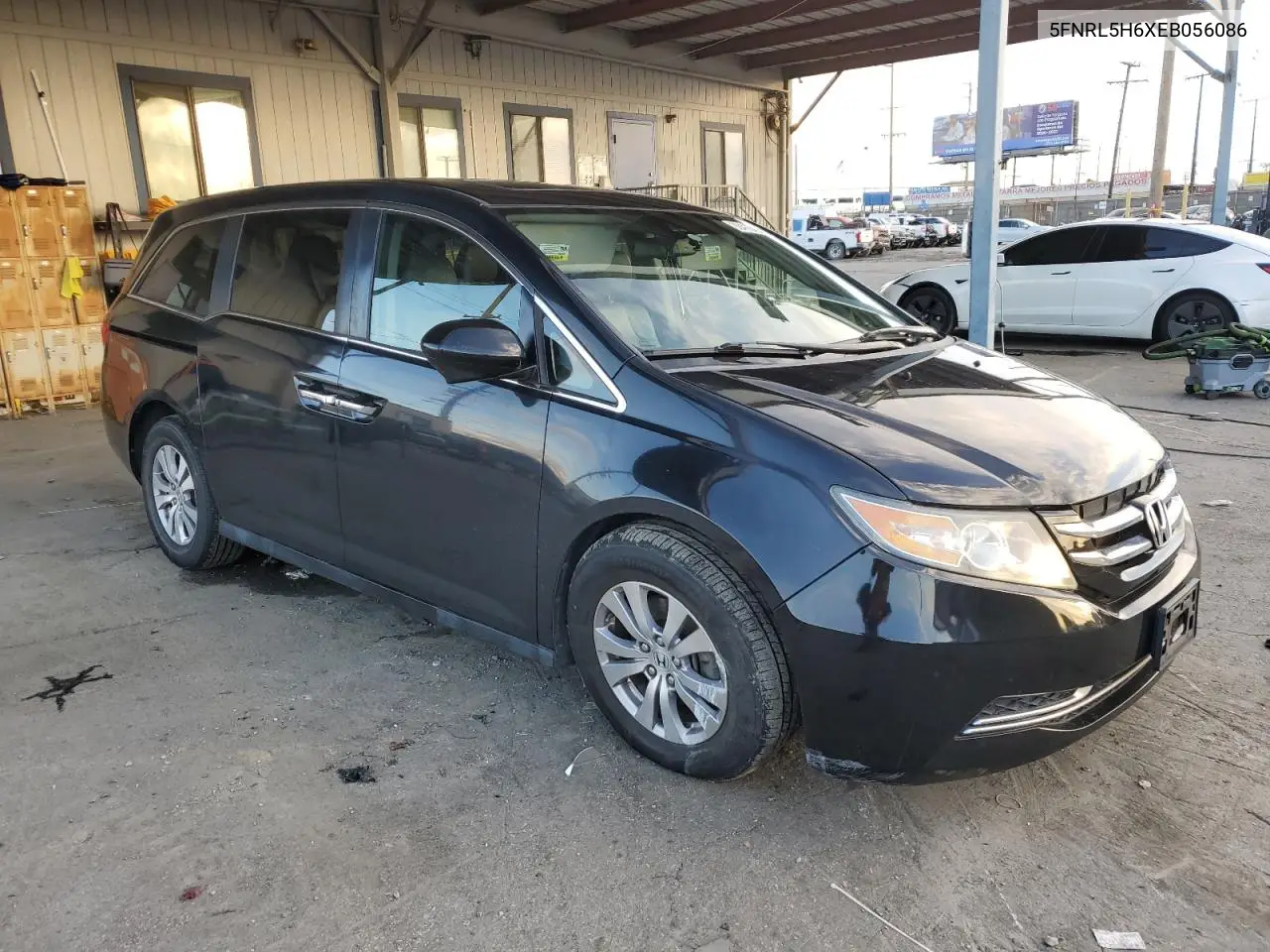 5FNRL5H6XEB056086 2014 Honda Odyssey Exl
