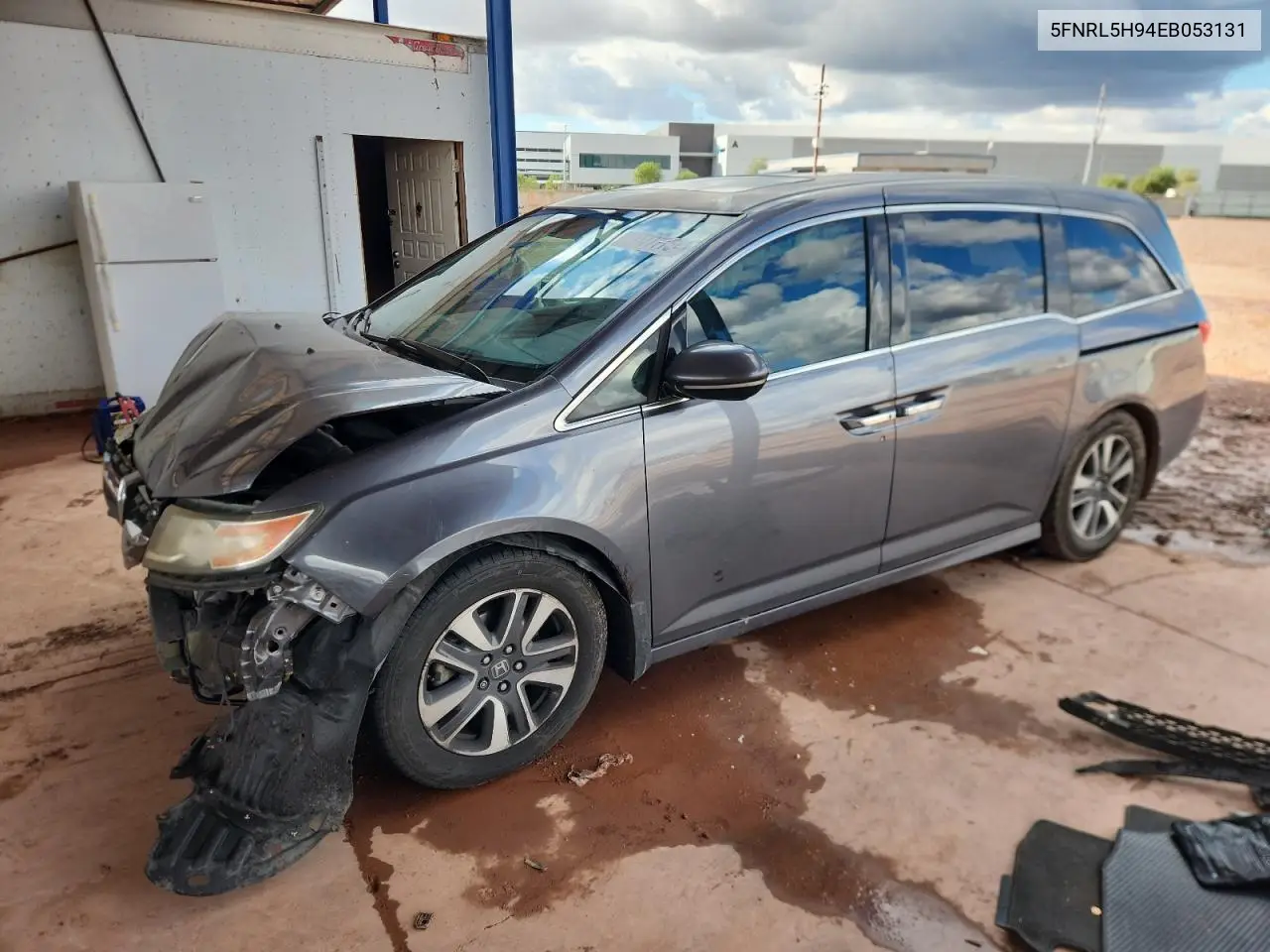 5FNRL5H94EB053131 2014 Honda Odyssey Touring