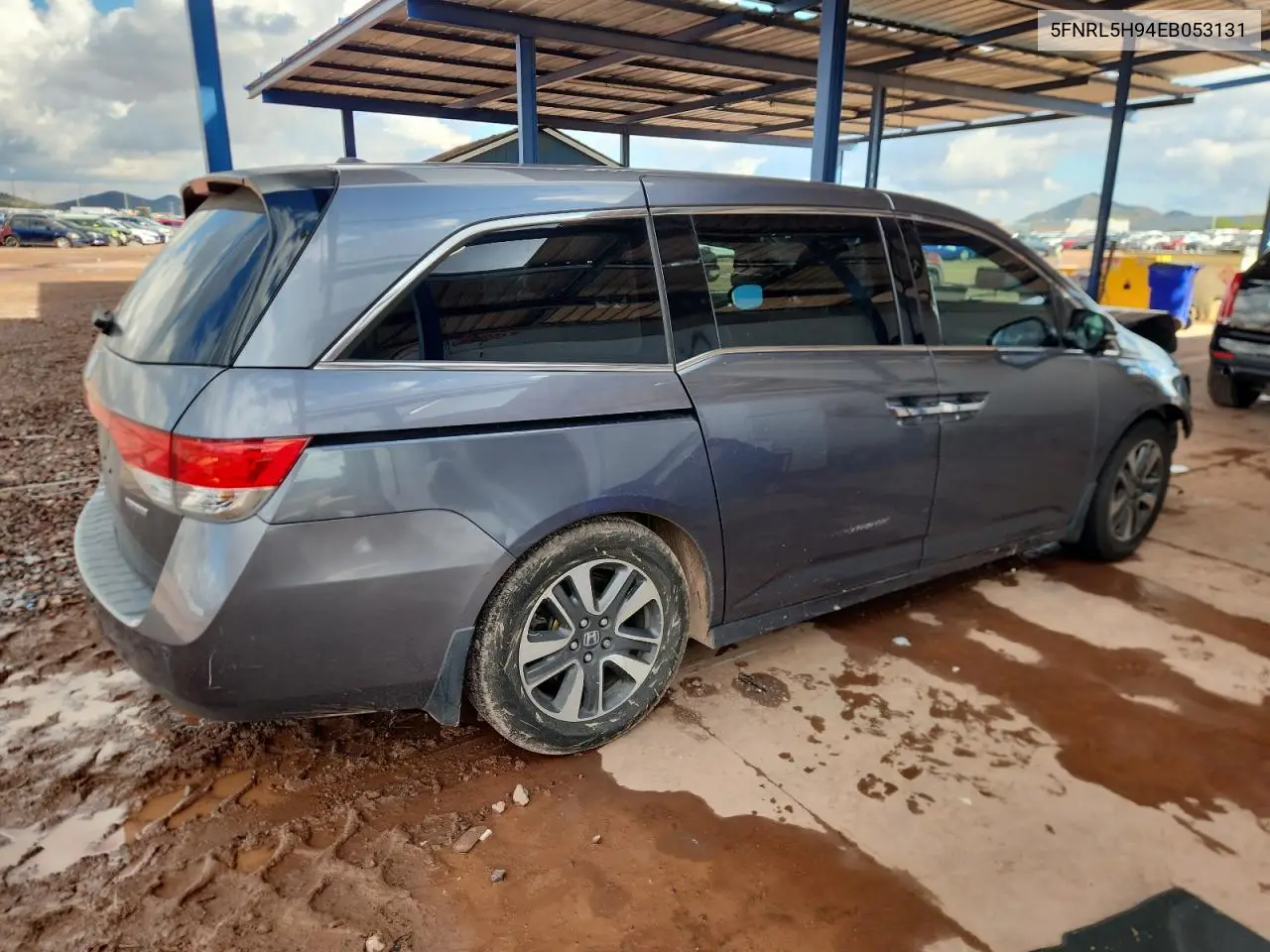 5FNRL5H94EB053131 2014 Honda Odyssey Touring