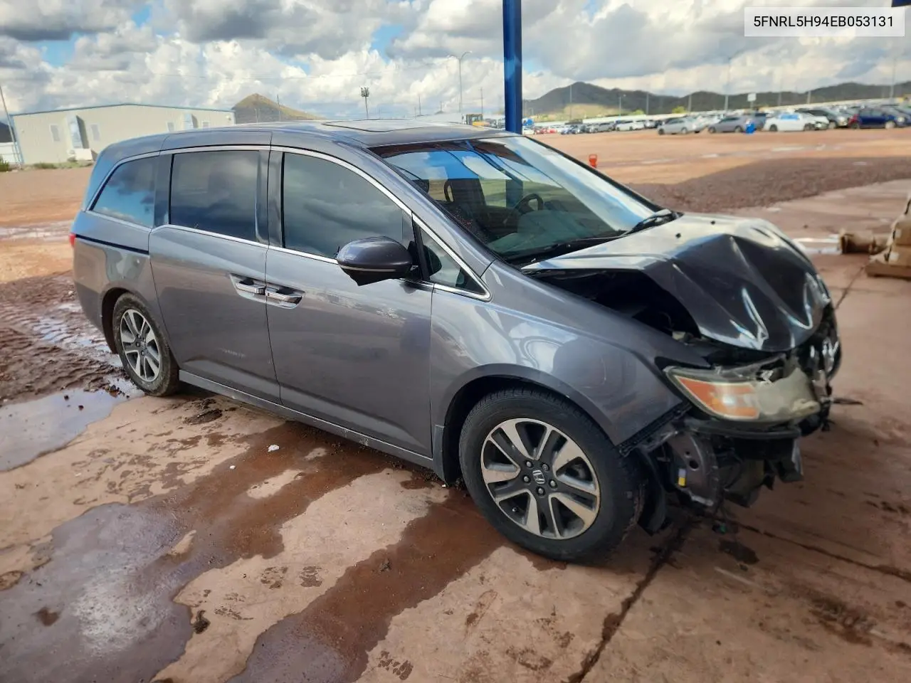 5FNRL5H94EB053131 2014 Honda Odyssey Touring