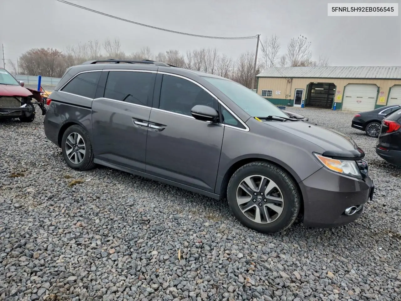 5FNRL5H92EB056545 2014 Honda Odyssey Touring