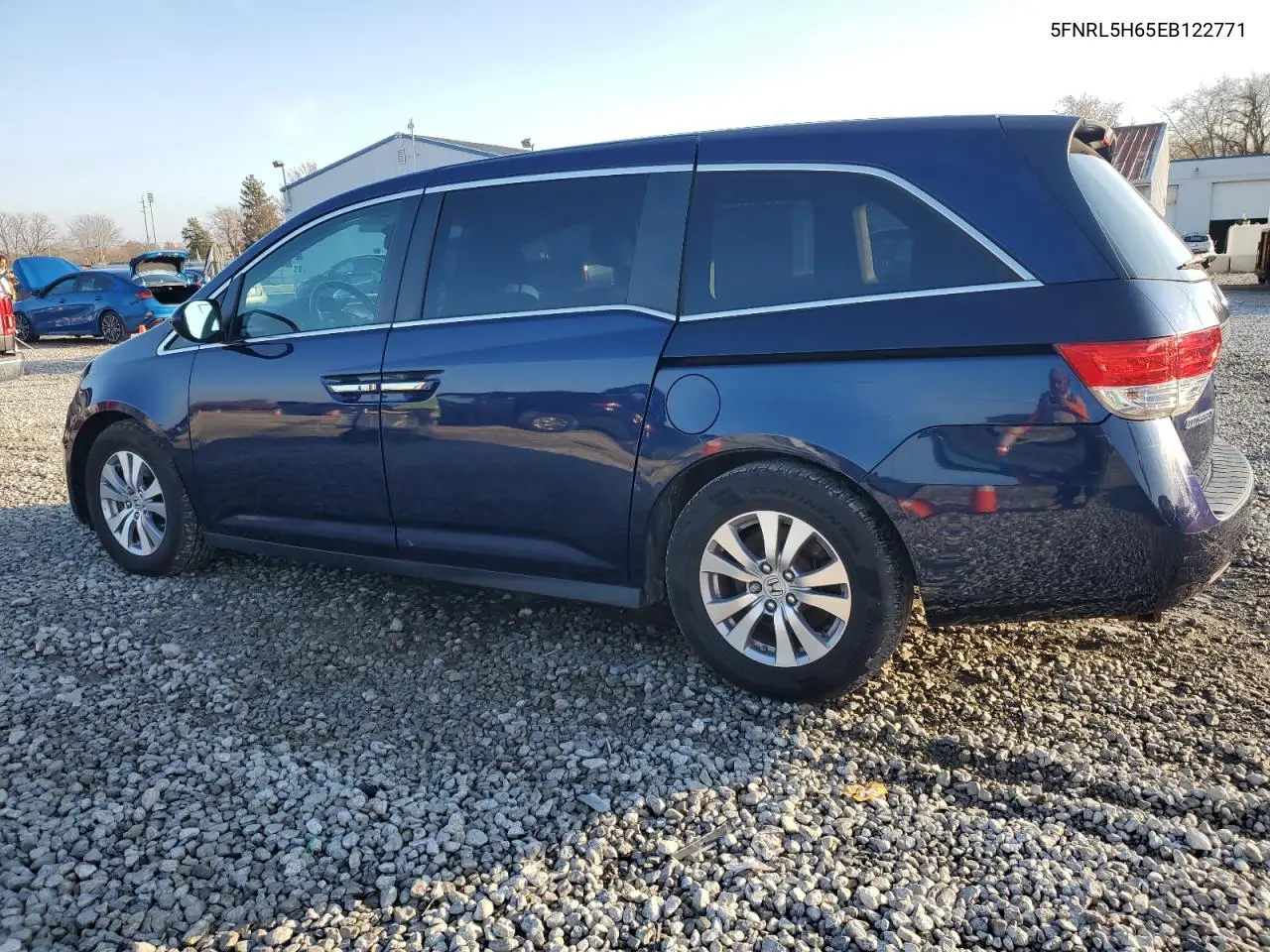 5FNRL5H65EB122771 2014 Honda Odyssey Exl