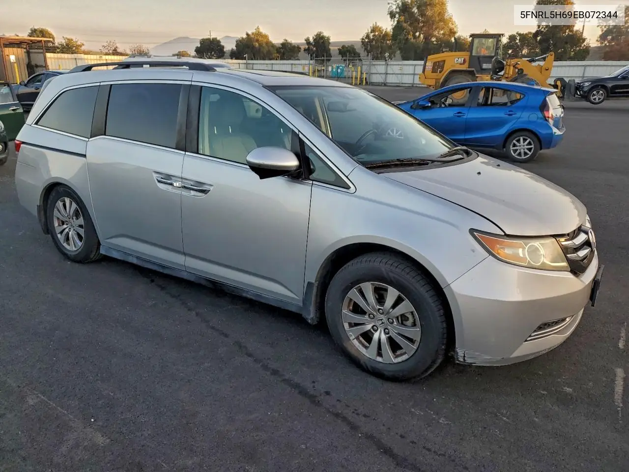 5FNRL5H69EB072344 2014 Honda Odyssey Exl