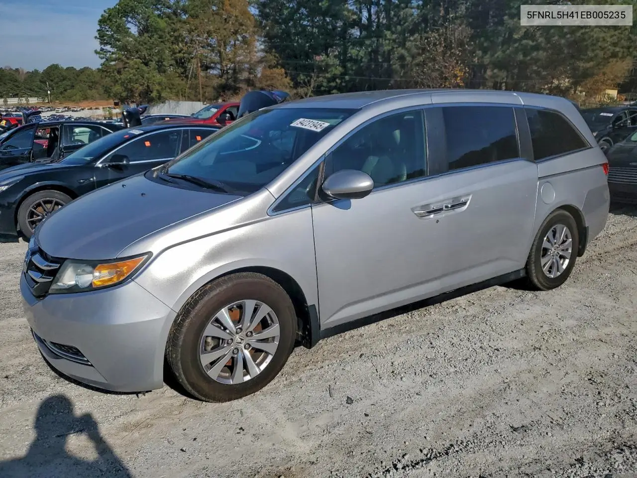5FNRL5H41EB005235 2014 Honda Odyssey Ex