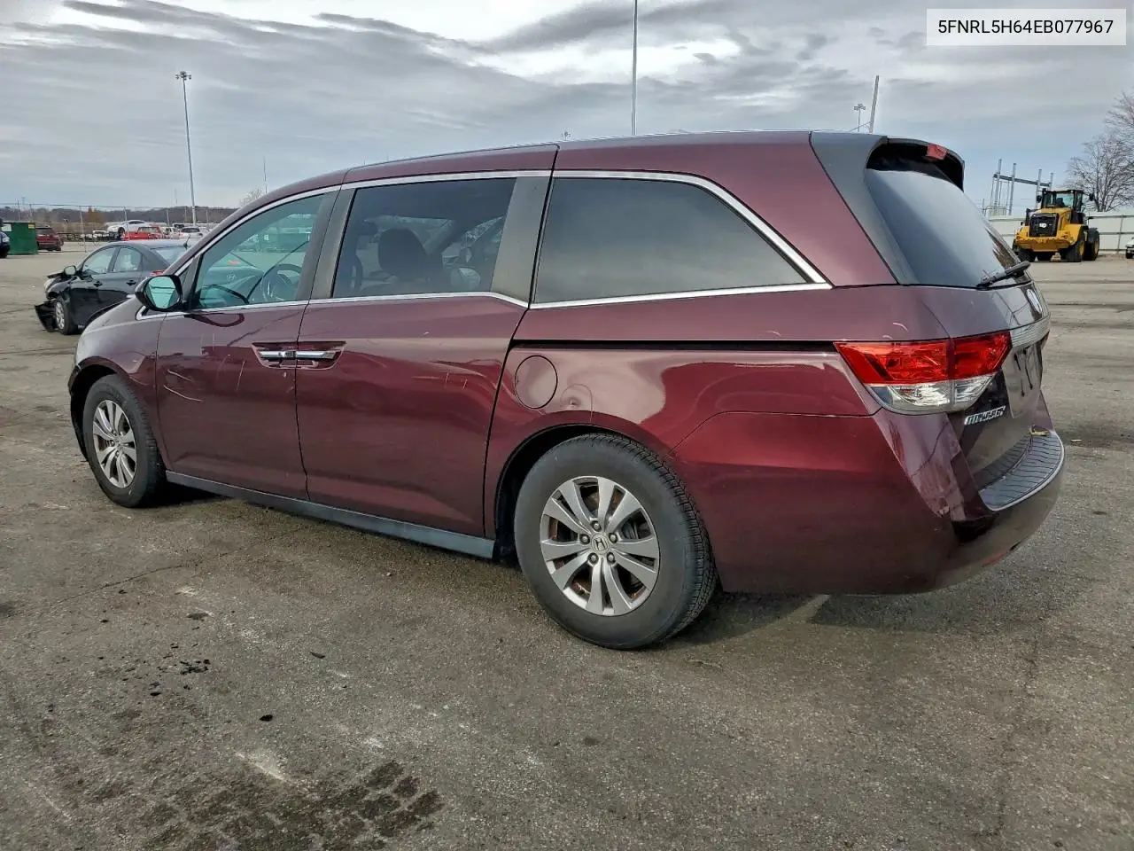 5FNRL5H64EB077967 2014 Honda Odyssey Exl