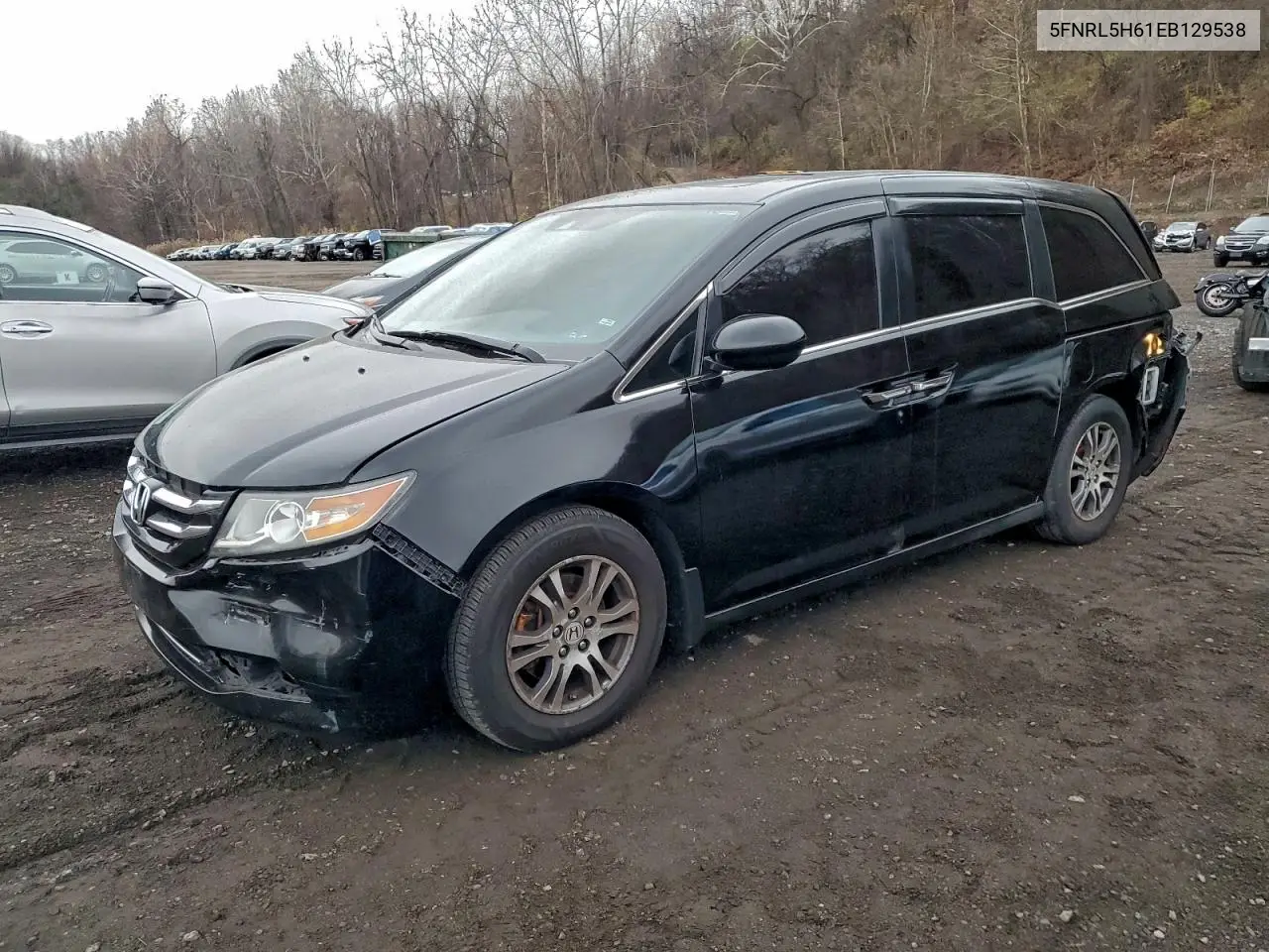 5FNRL5H61EB129538 2014 Honda Odyssey Exl