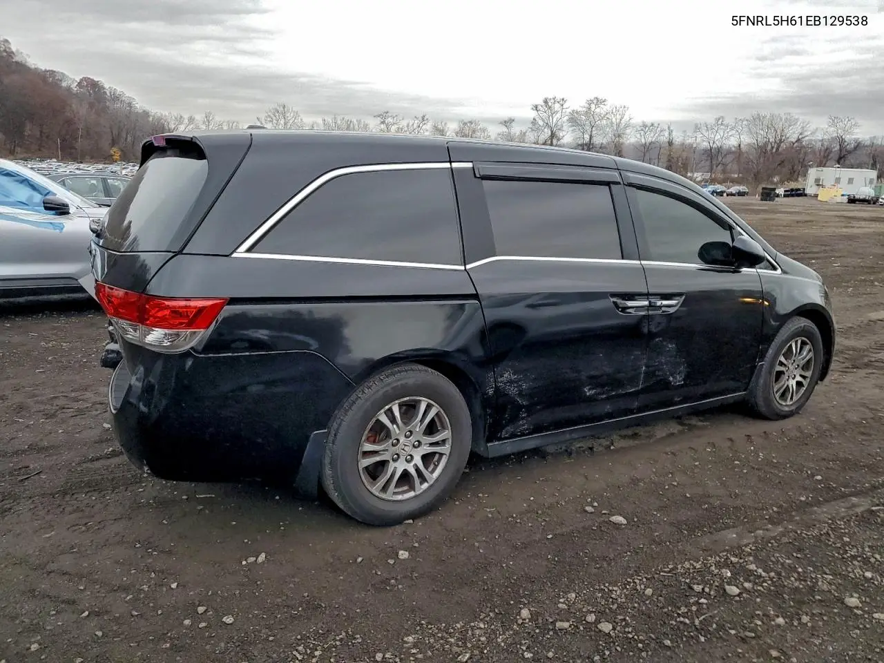 5FNRL5H61EB129538 2014 Honda Odyssey Exl