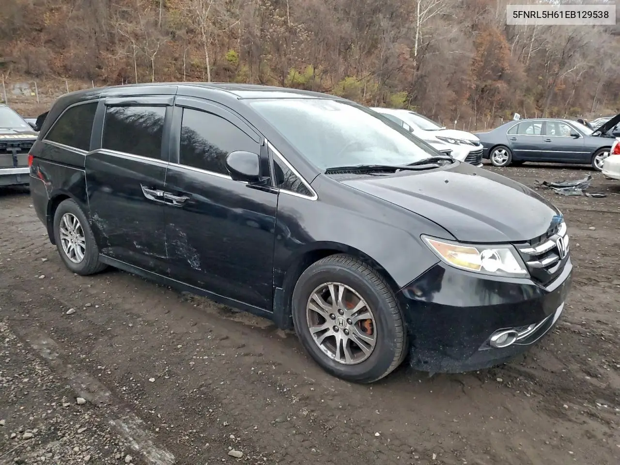 5FNRL5H61EB129538 2014 Honda Odyssey Exl