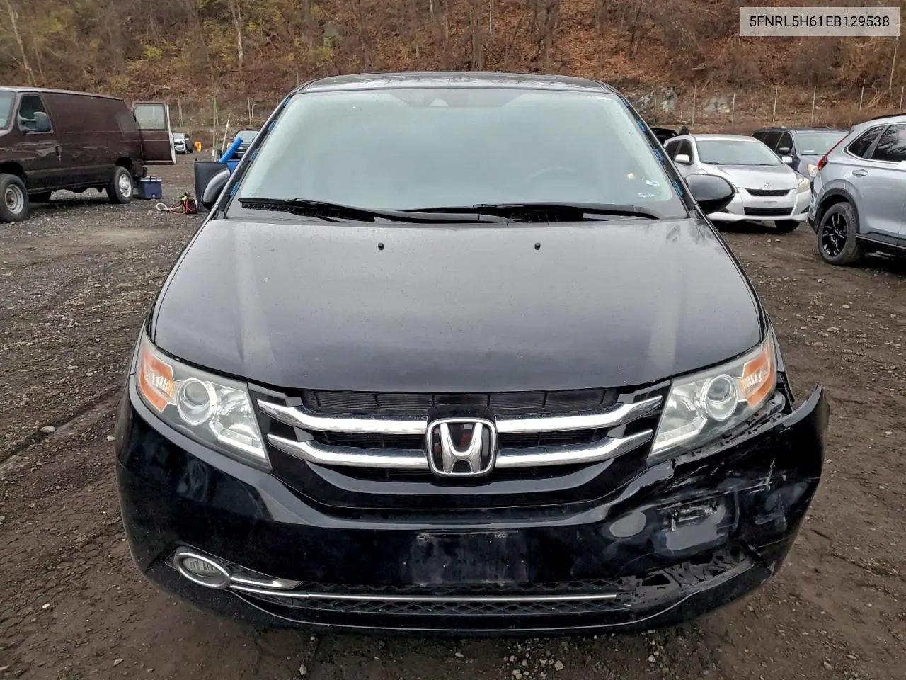 5FNRL5H61EB129538 2014 Honda Odyssey Exl