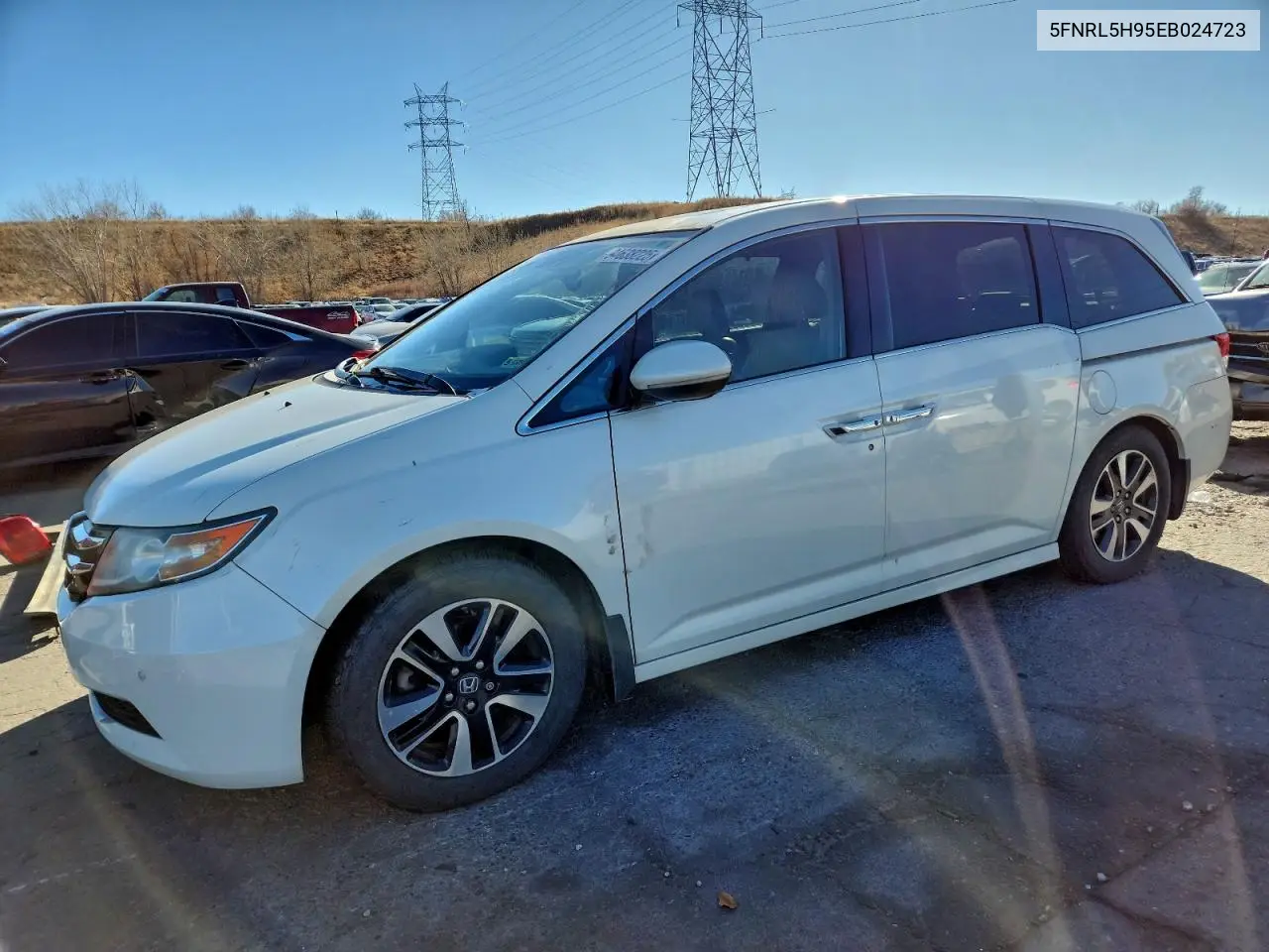 5FNRL5H95EB024723 2014 Honda Odyssey Touring