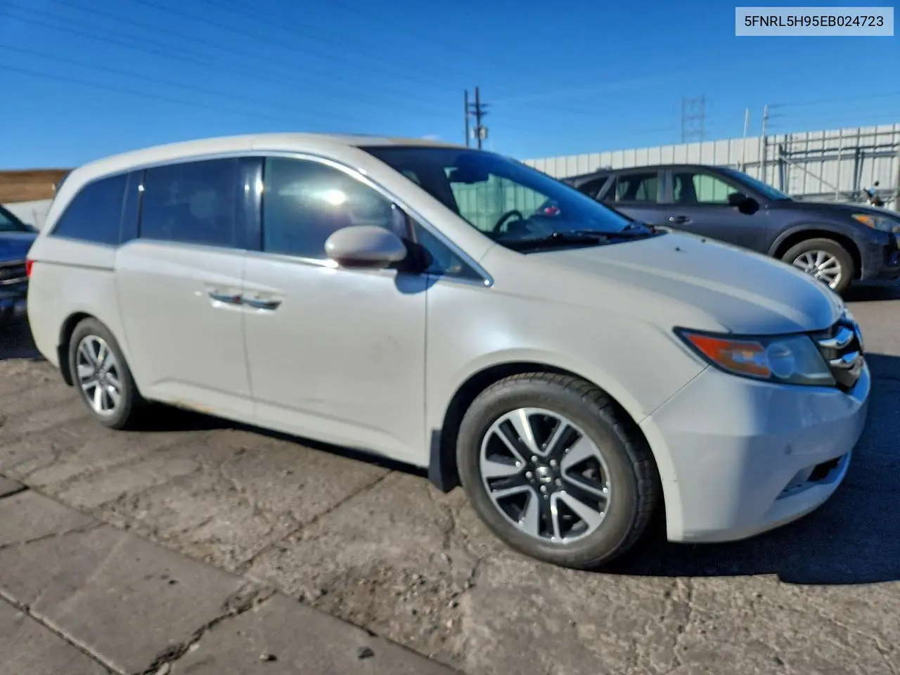 5FNRL5H95EB024723 2014 Honda Odyssey Touring