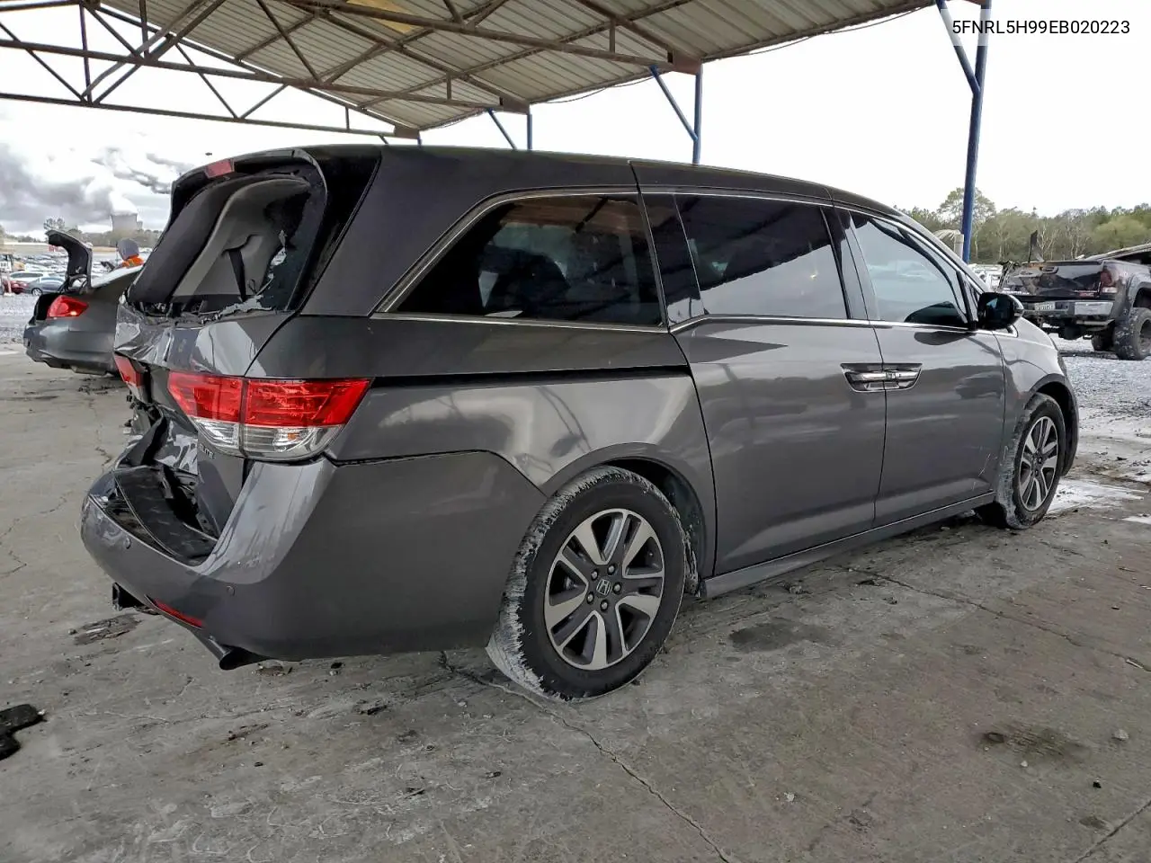 5FNRL5H99EB020223 2014 Honda Odyssey Touring
