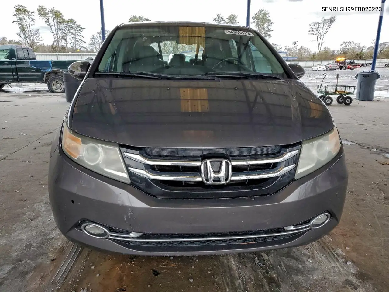 5FNRL5H99EB020223 2014 Honda Odyssey Touring