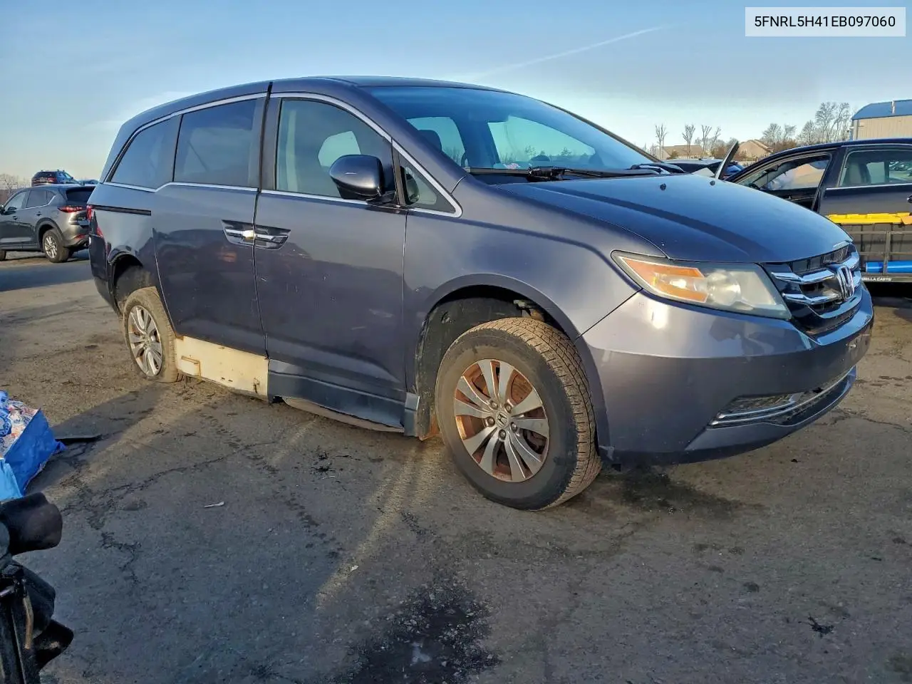 5FNRL5H41EB097060 2014 Honda Odyssey Ex