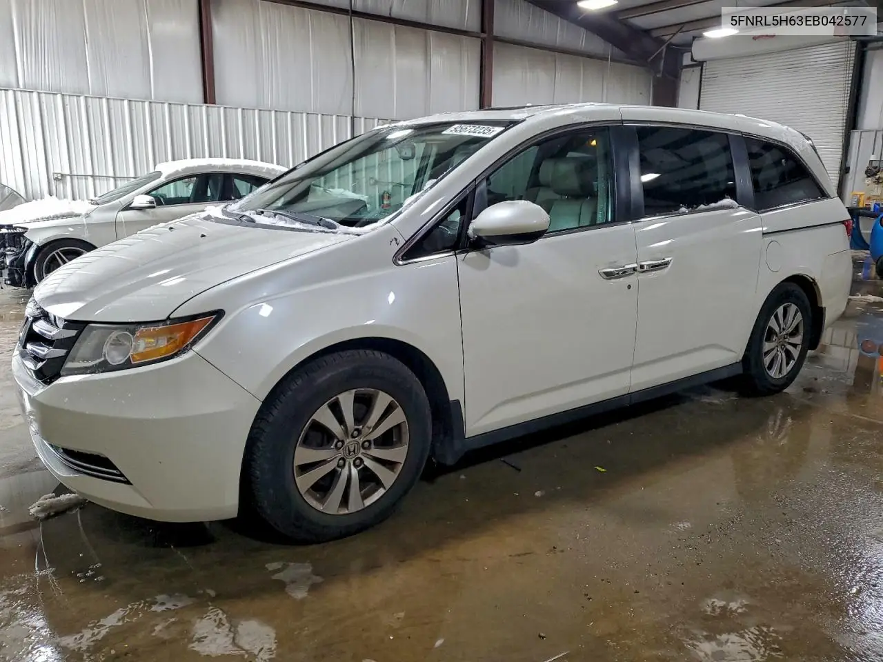5FNRL5H63EB042577 2014 Honda Odyssey Exl