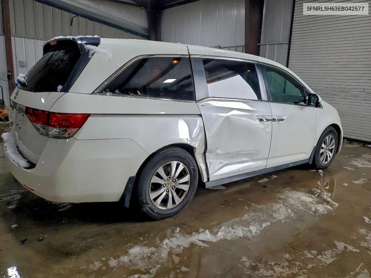 5FNRL5H63EB042577 2014 Honda Odyssey Exl