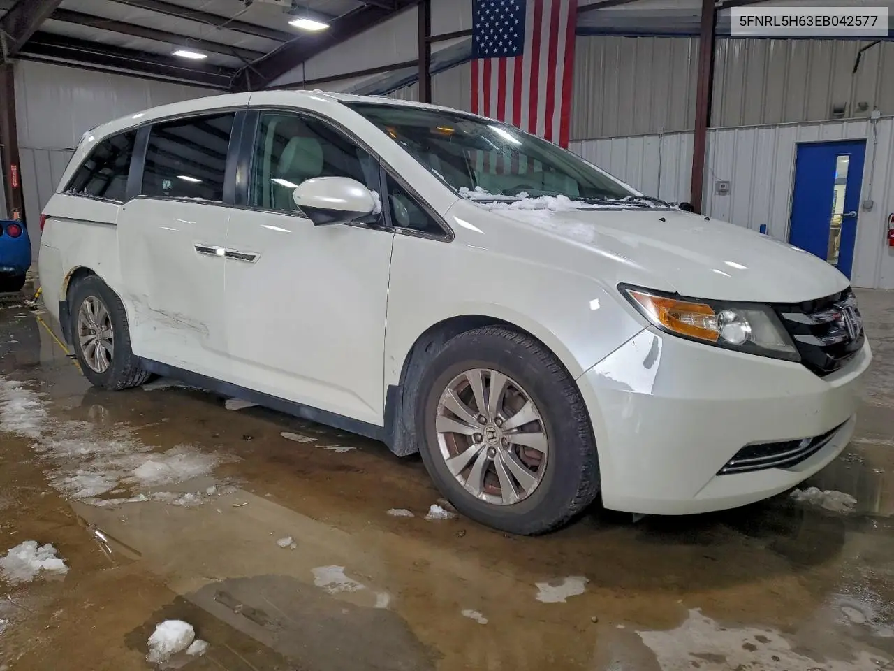 5FNRL5H63EB042577 2014 Honda Odyssey Exl