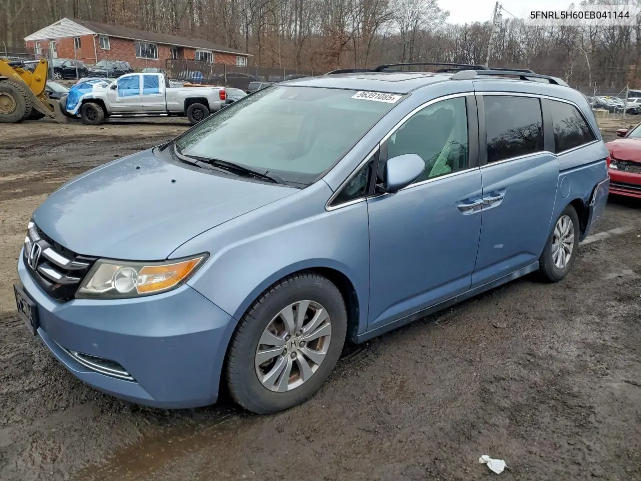 5FNRL5H60EB041144 2014 Honda Odyssey Exl