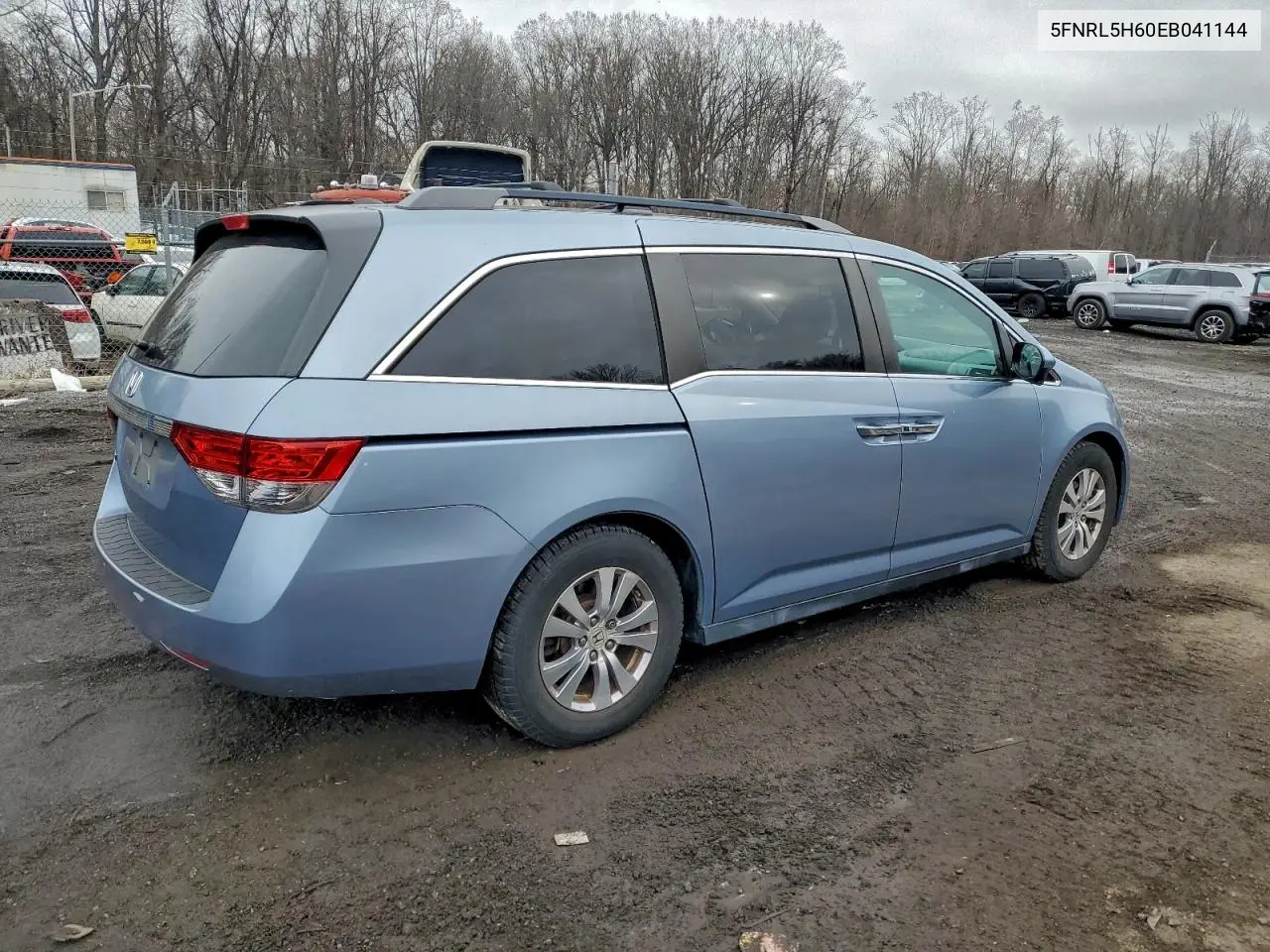 5FNRL5H60EB041144 2014 Honda Odyssey Exl
