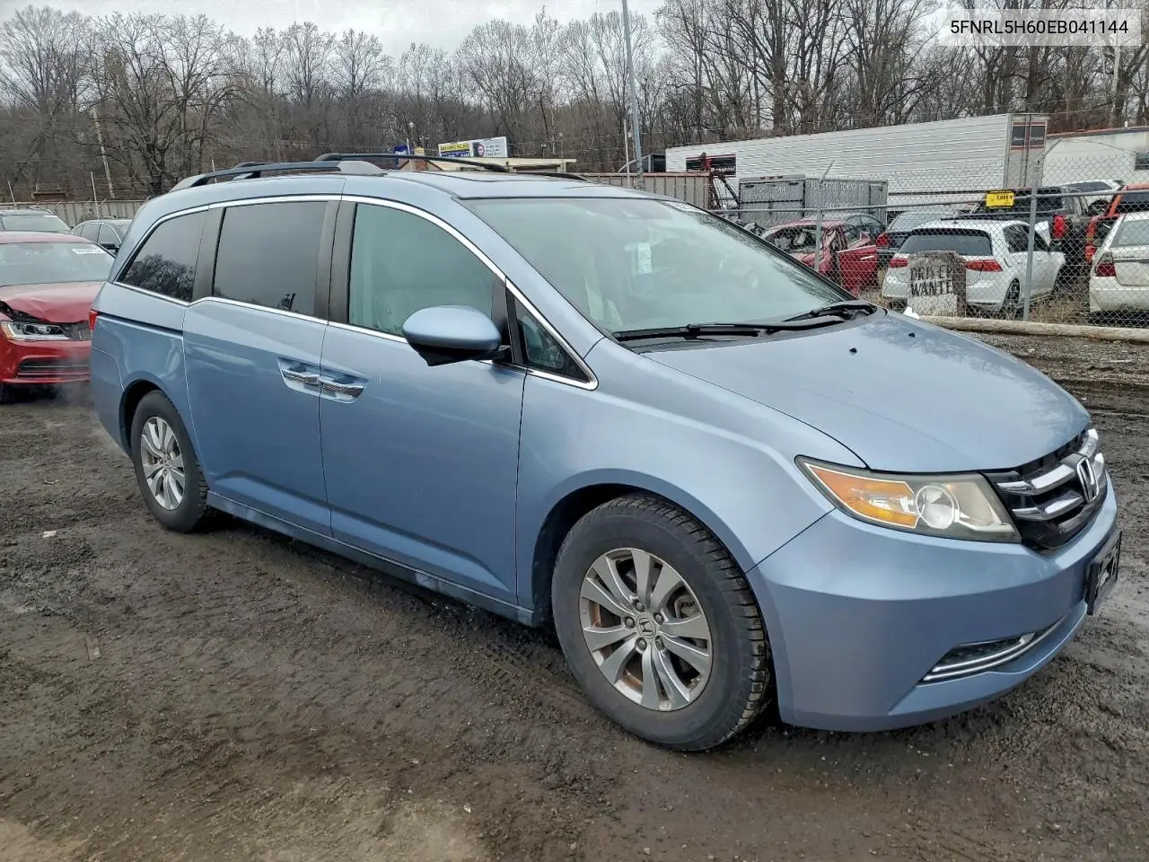 5FNRL5H60EB041144 2014 Honda Odyssey Exl