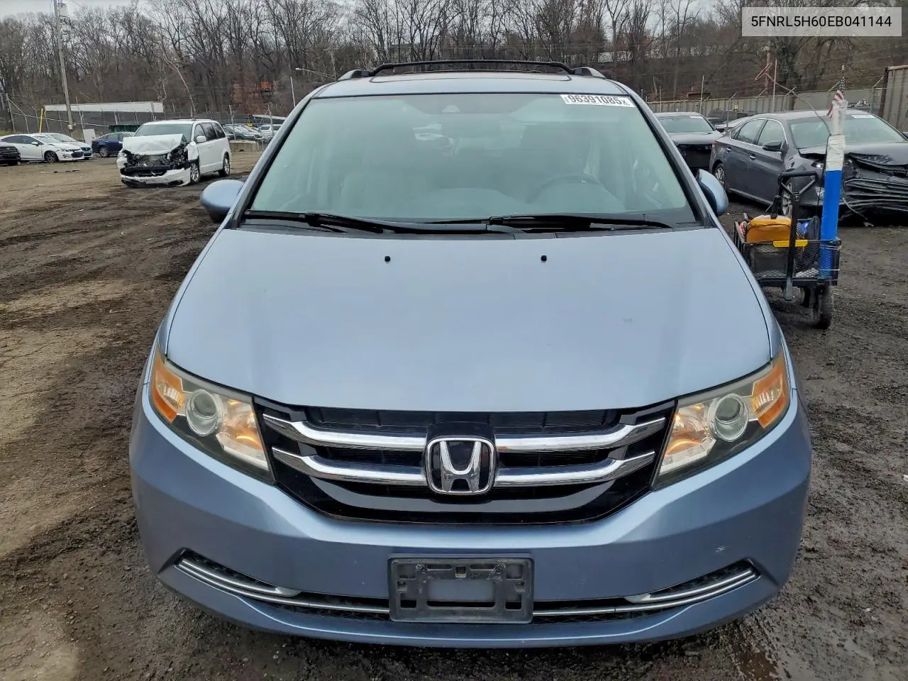 5FNRL5H60EB041144 2014 Honda Odyssey Exl