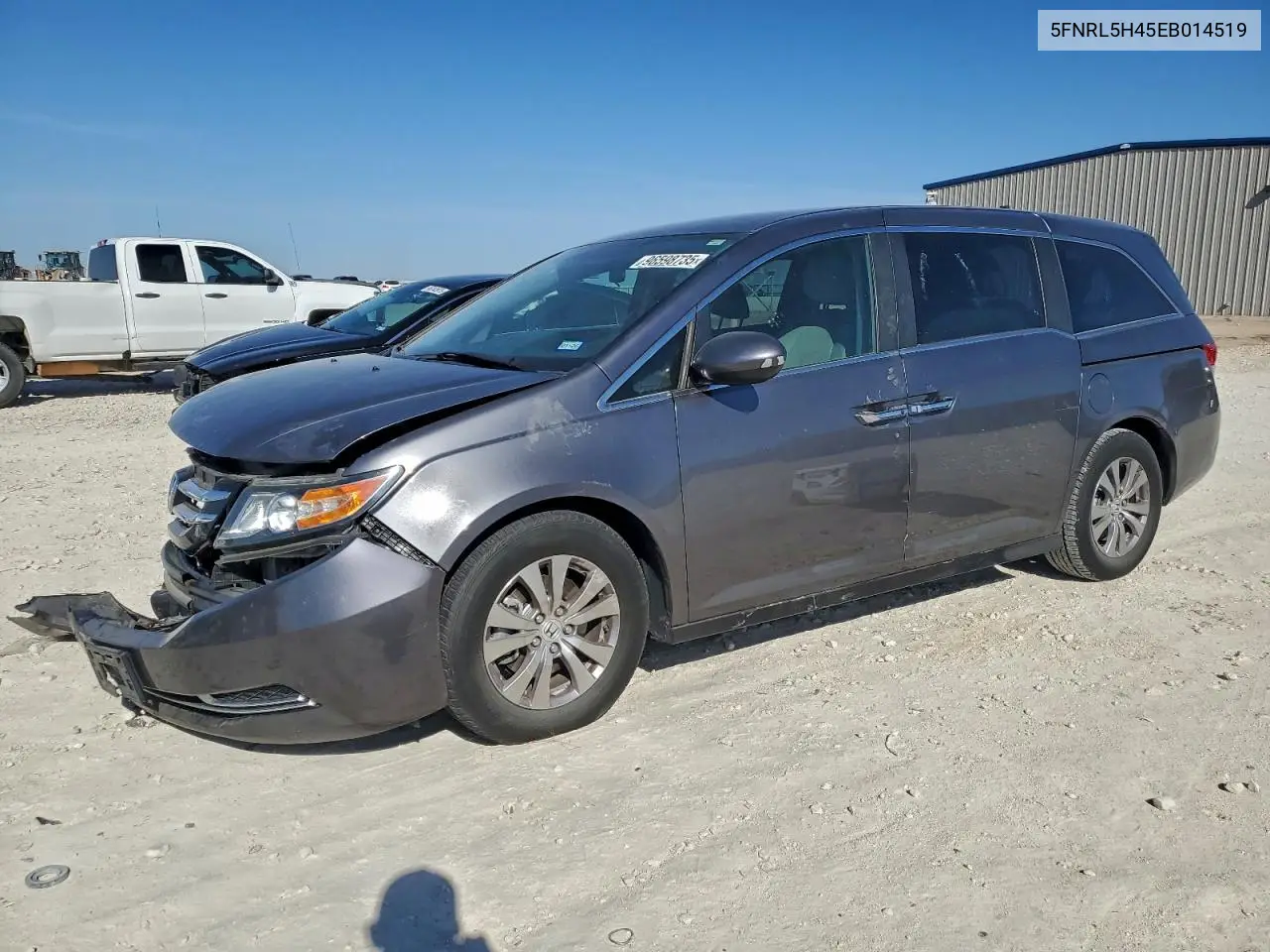 5FNRL5H45EB014519 2014 Honda Odyssey Ex