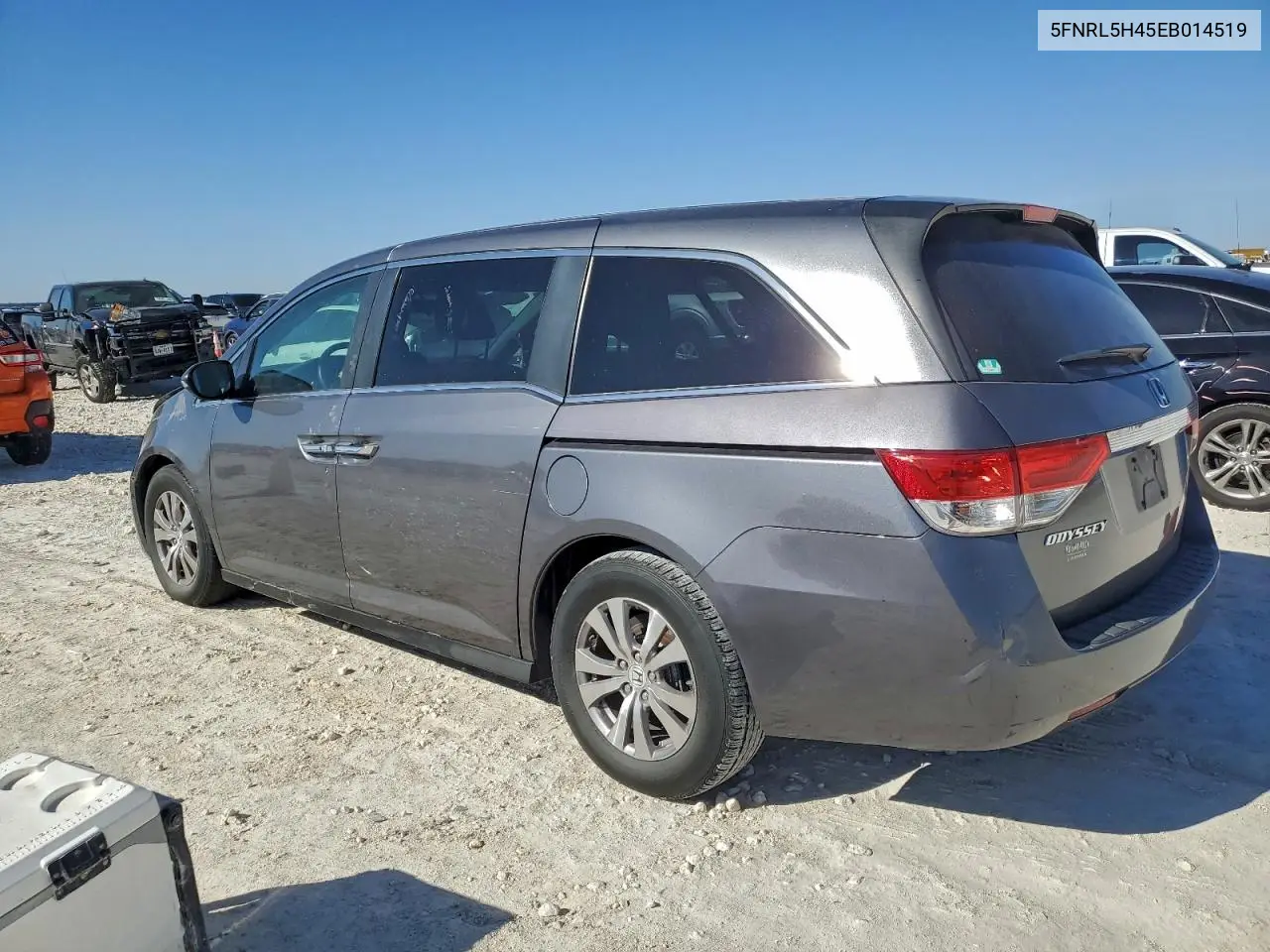 5FNRL5H45EB014519 2014 Honda Odyssey Ex