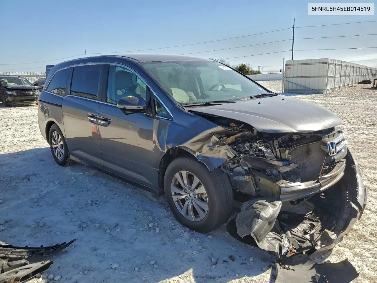 5FNRL5H45EB014519 2014 Honda Odyssey Ex