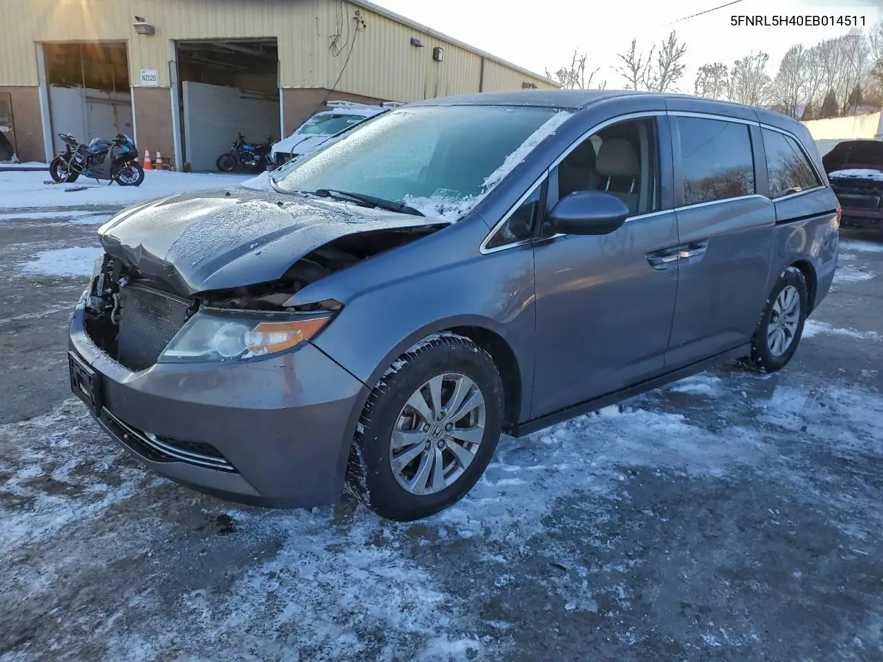 5FNRL5H40EB014511 2014 Honda Odyssey Ex