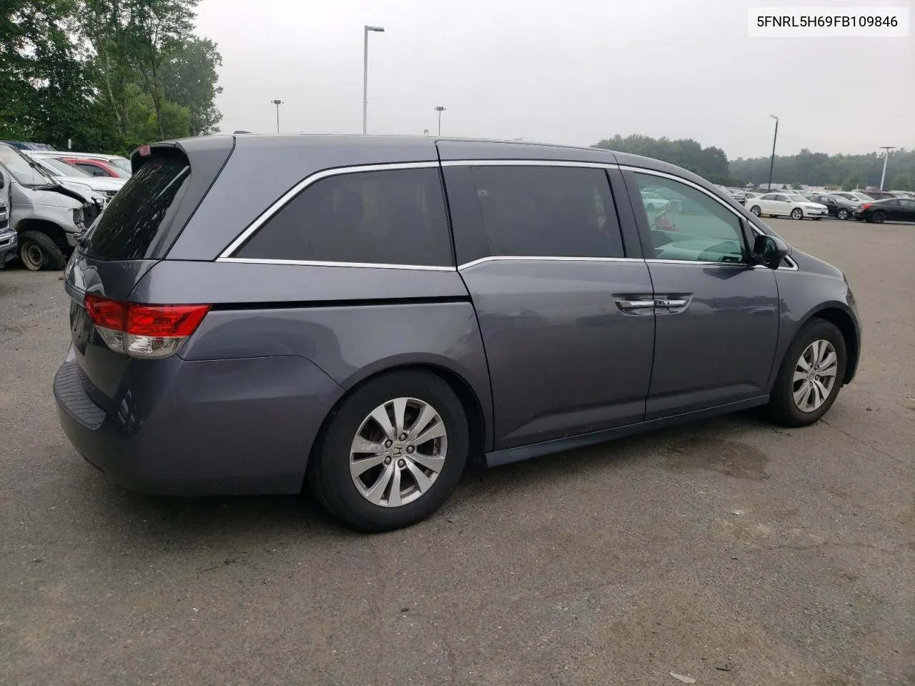 2015 Honda Odyssey Exl VIN: 5FNRL5H69FB109846 Lot: 67767864