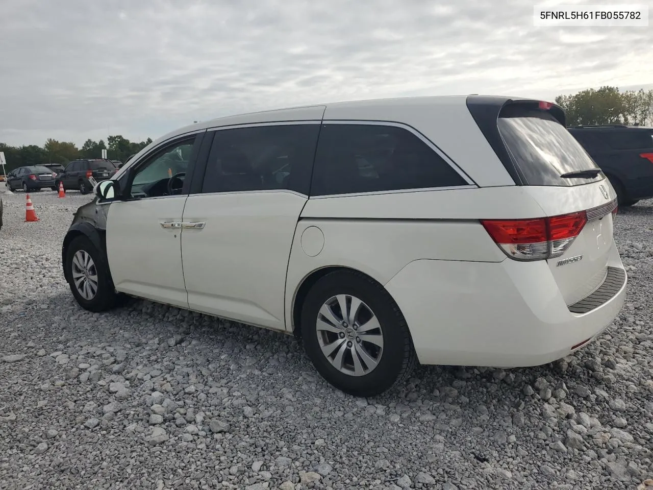 2015 Honda Odyssey Exl VIN: 5FNRL5H61FB055782 Lot: 71251184