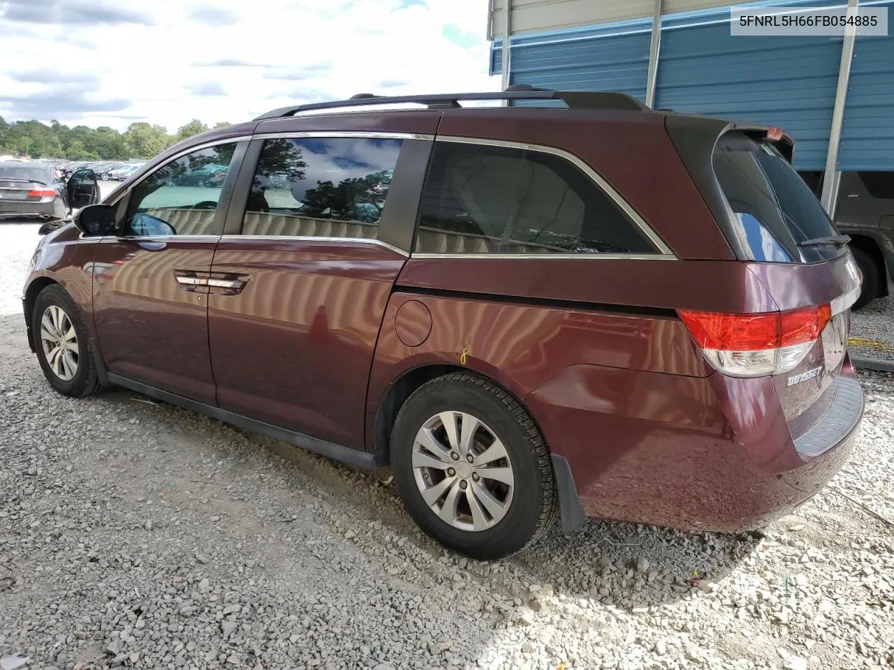 2015 Honda Odyssey Exl VIN: 5FNRL5H66FB054885 Lot: 72123734