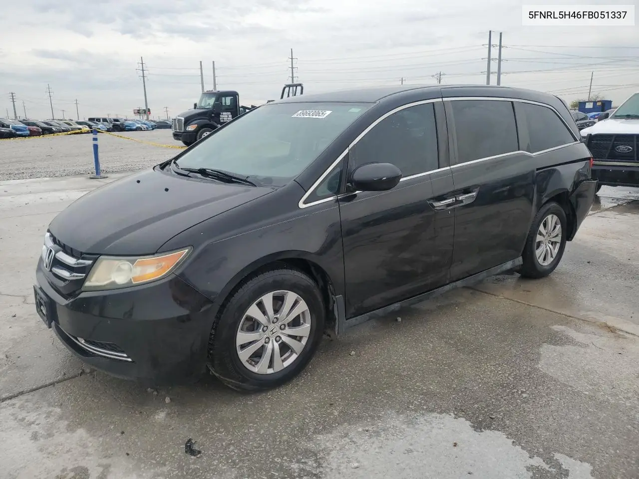 5FNRL5H46FB051337 2015 Honda Odyssey Ex