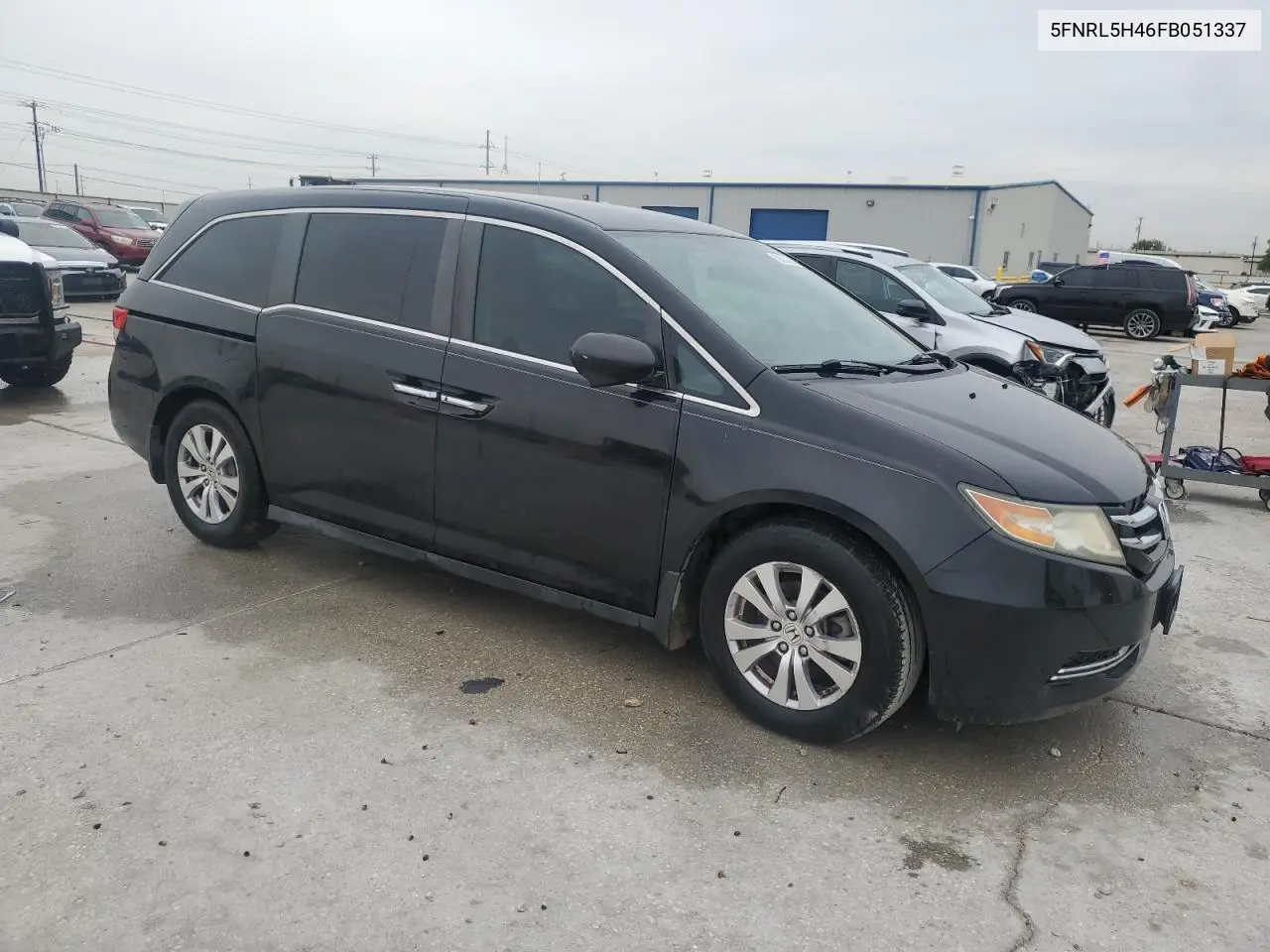 5FNRL5H46FB051337 2015 Honda Odyssey Ex