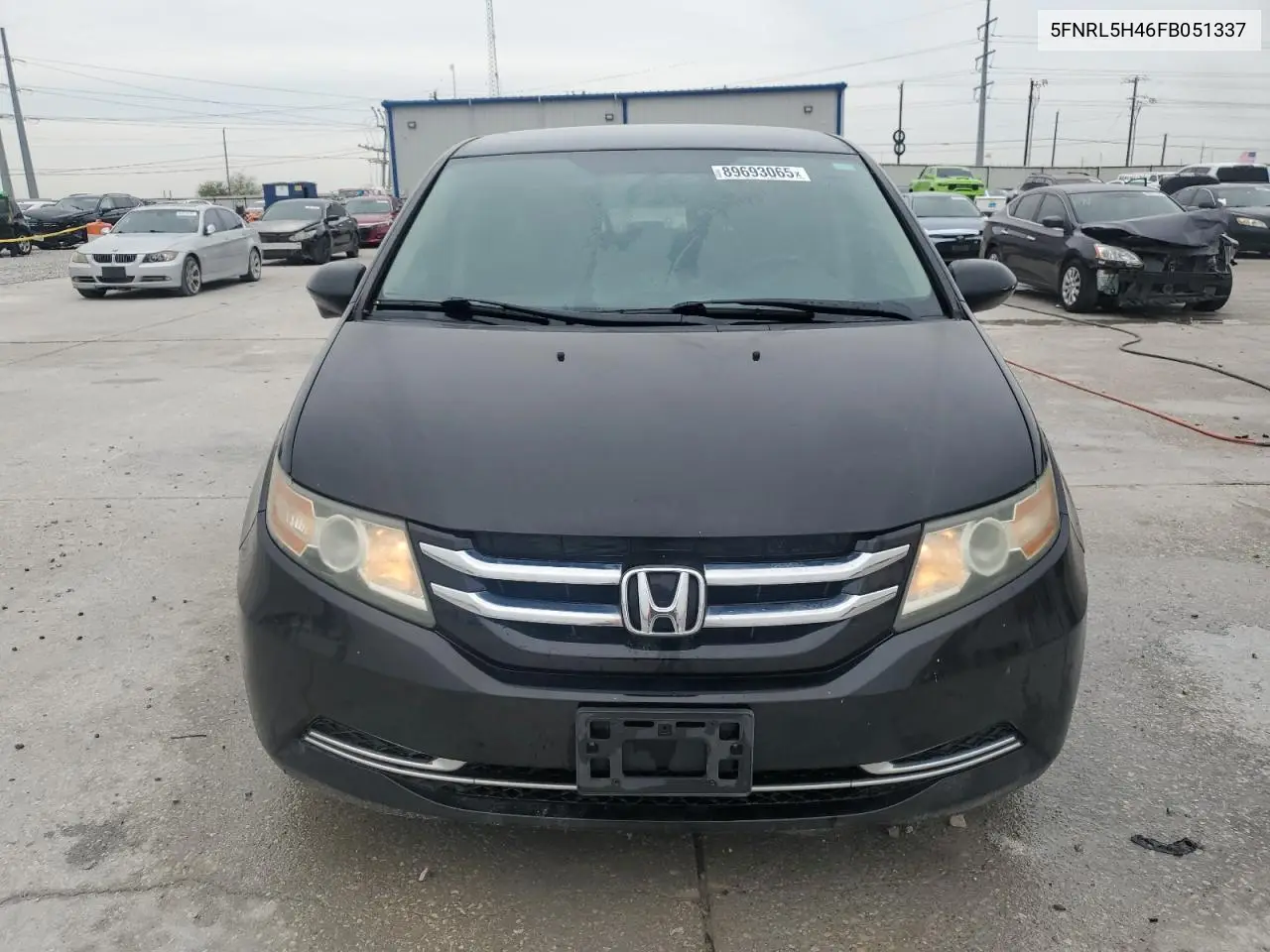5FNRL5H46FB051337 2015 Honda Odyssey Ex